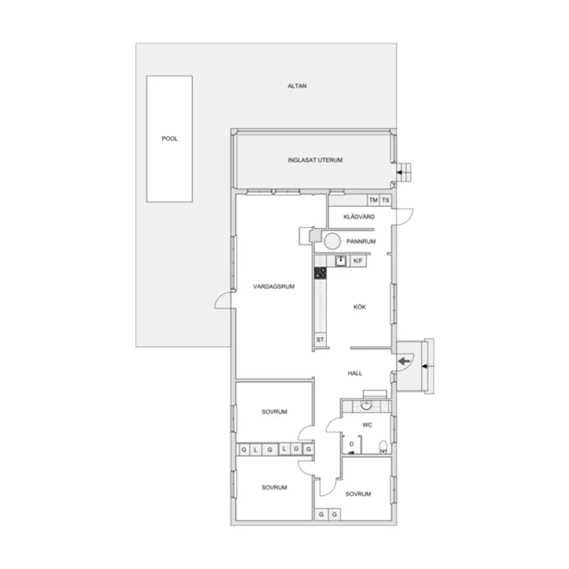 Villa, Hörningsholm 152, Sundsvall