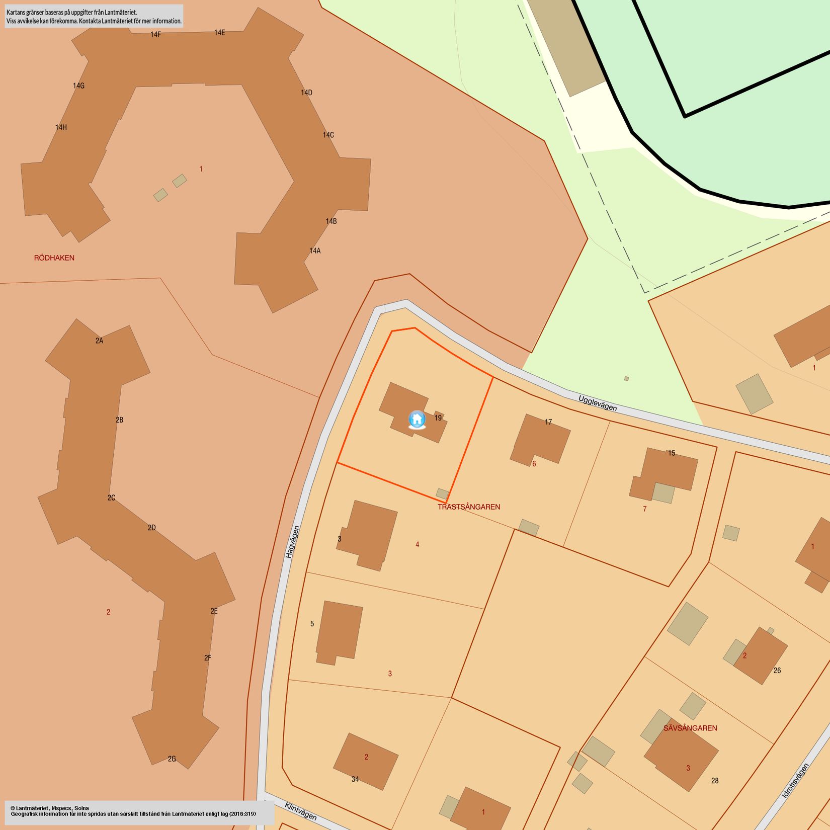 Villa, Ugglevägen 19, Orrängen, Oskarshamn