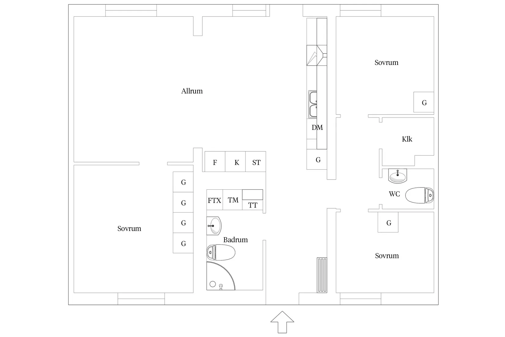 Bostadsrätt, Sidenvägen 6E, Karlssons Äng, Kalmar