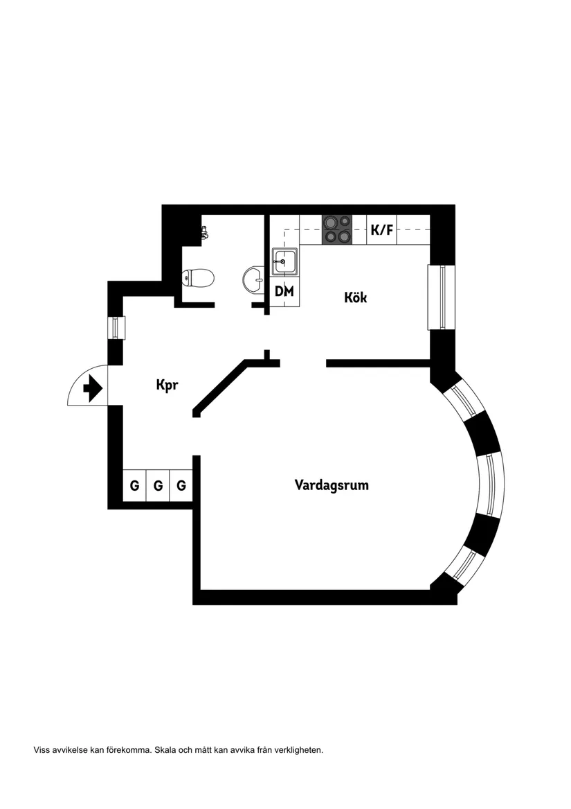 Bostadsrätt, Repslagaregatan 16, Haga, Karlstad