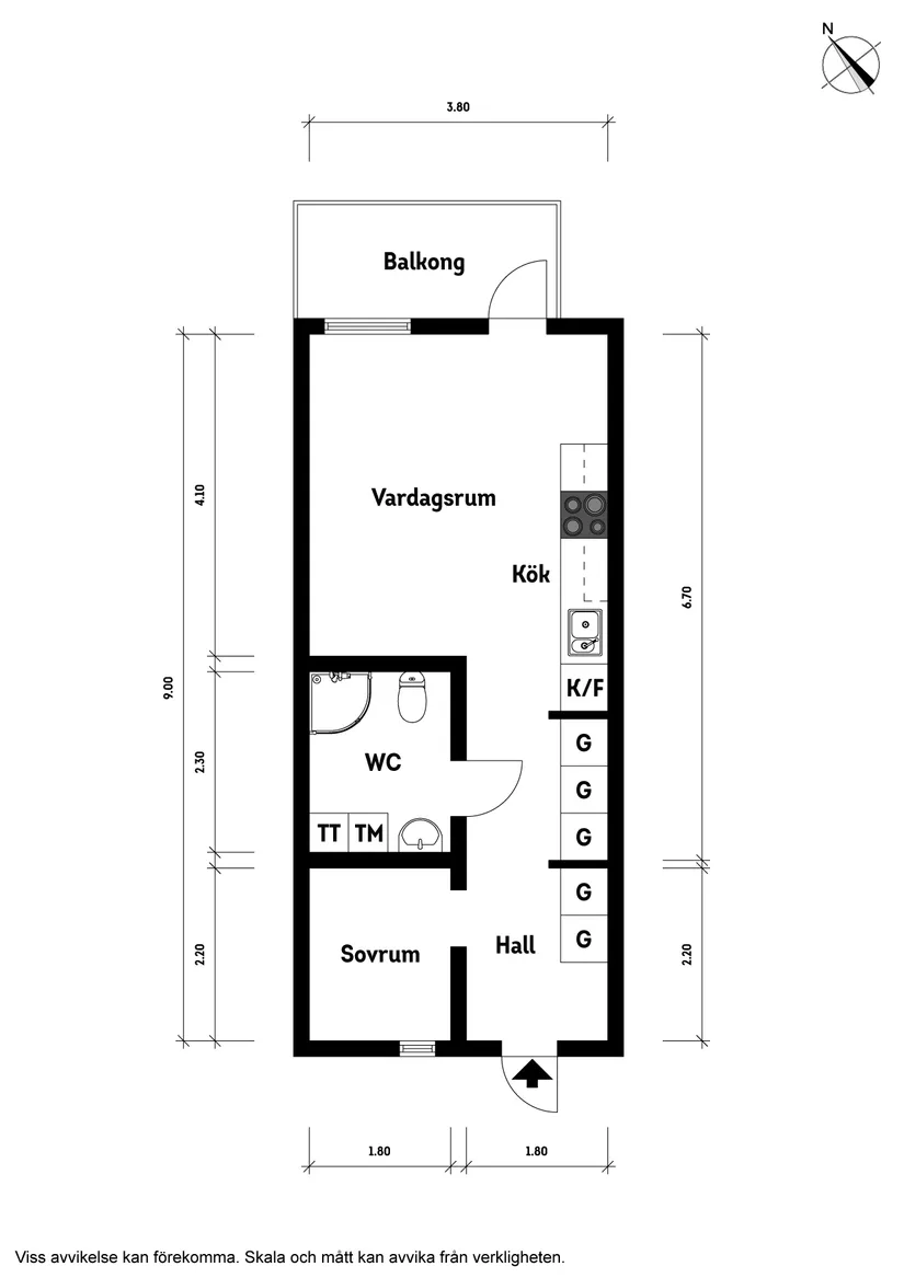 Bostadsrätt, Hällebergsvägen 19B, Stenkullen, Lerum