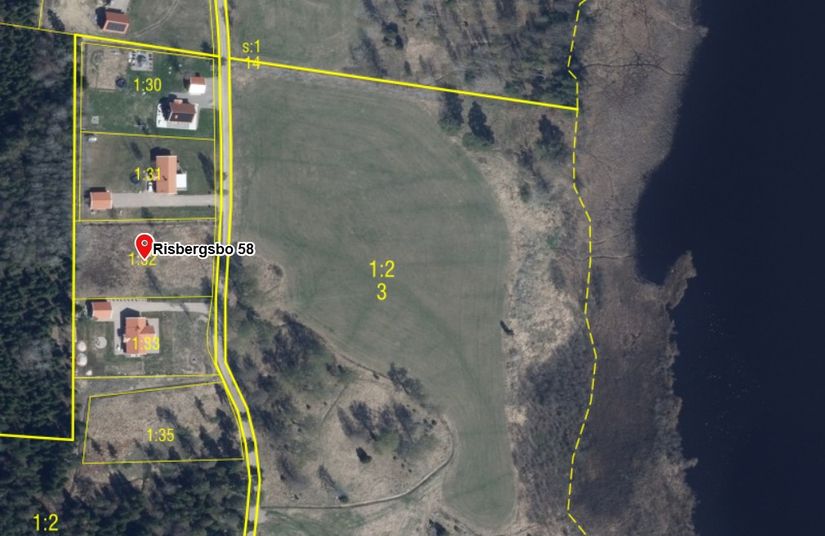 Tomt, Risbergsbo 58, Järlåsa, Uppsala