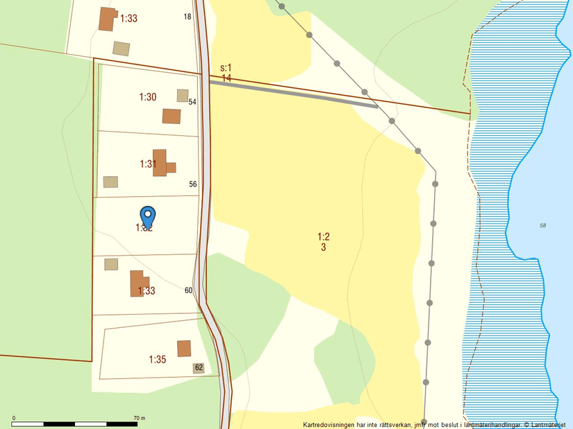 Tomt, Risbergsbo 58, Järlåsa, Uppsala