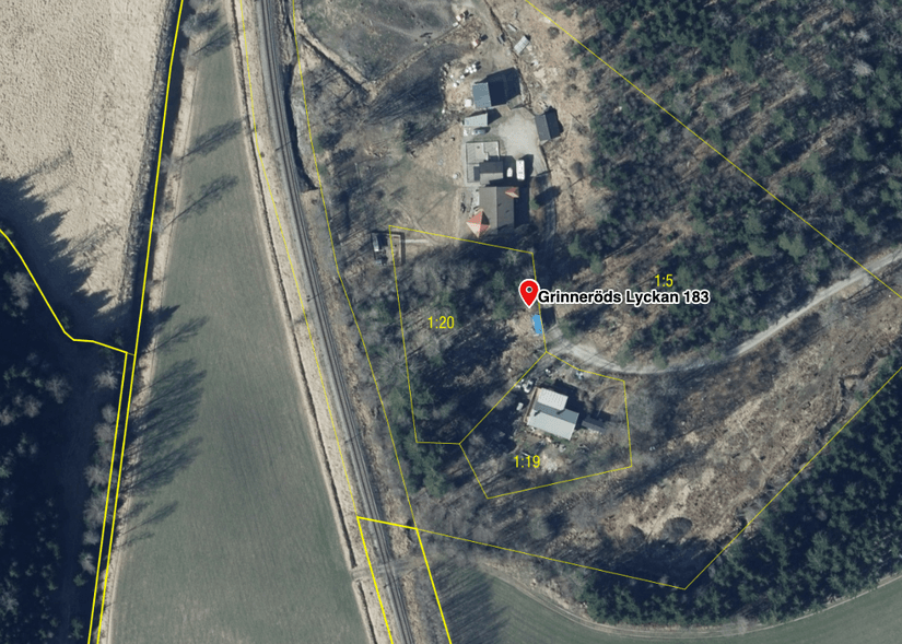 Tomt, Grinneröds Lyckan 183, Uddevalla