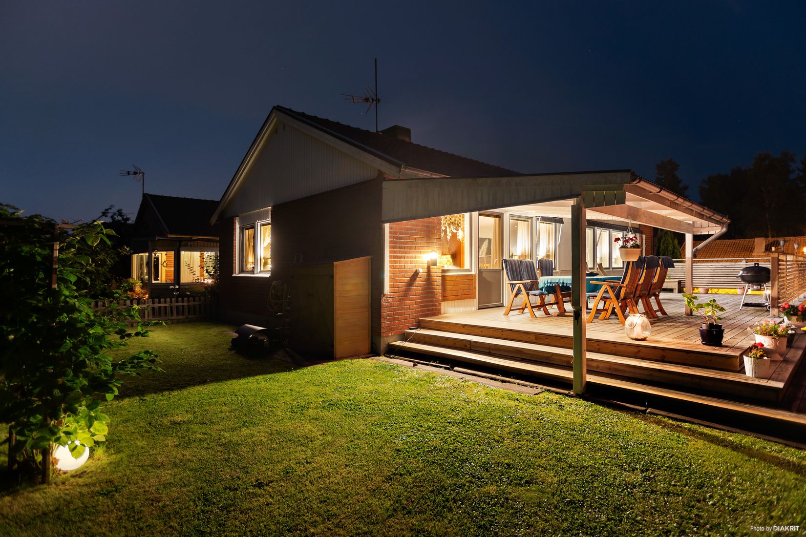 Villa, Bäckatorpsgatan 74, Hallsberg