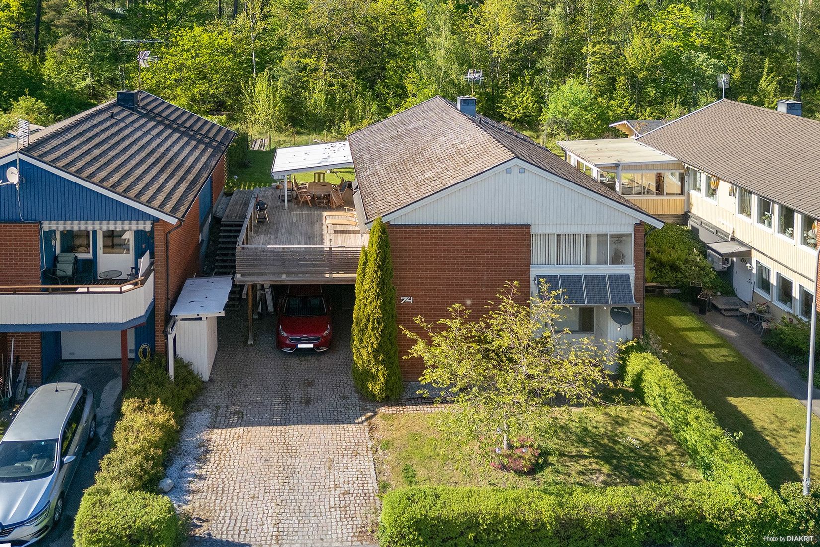 Villa, Bäckatorpsgatan 74, Hallsberg