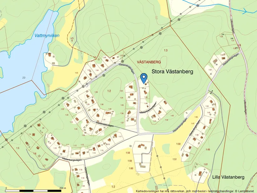 Fritidshus, Västanskogsvägen 6, Österåker