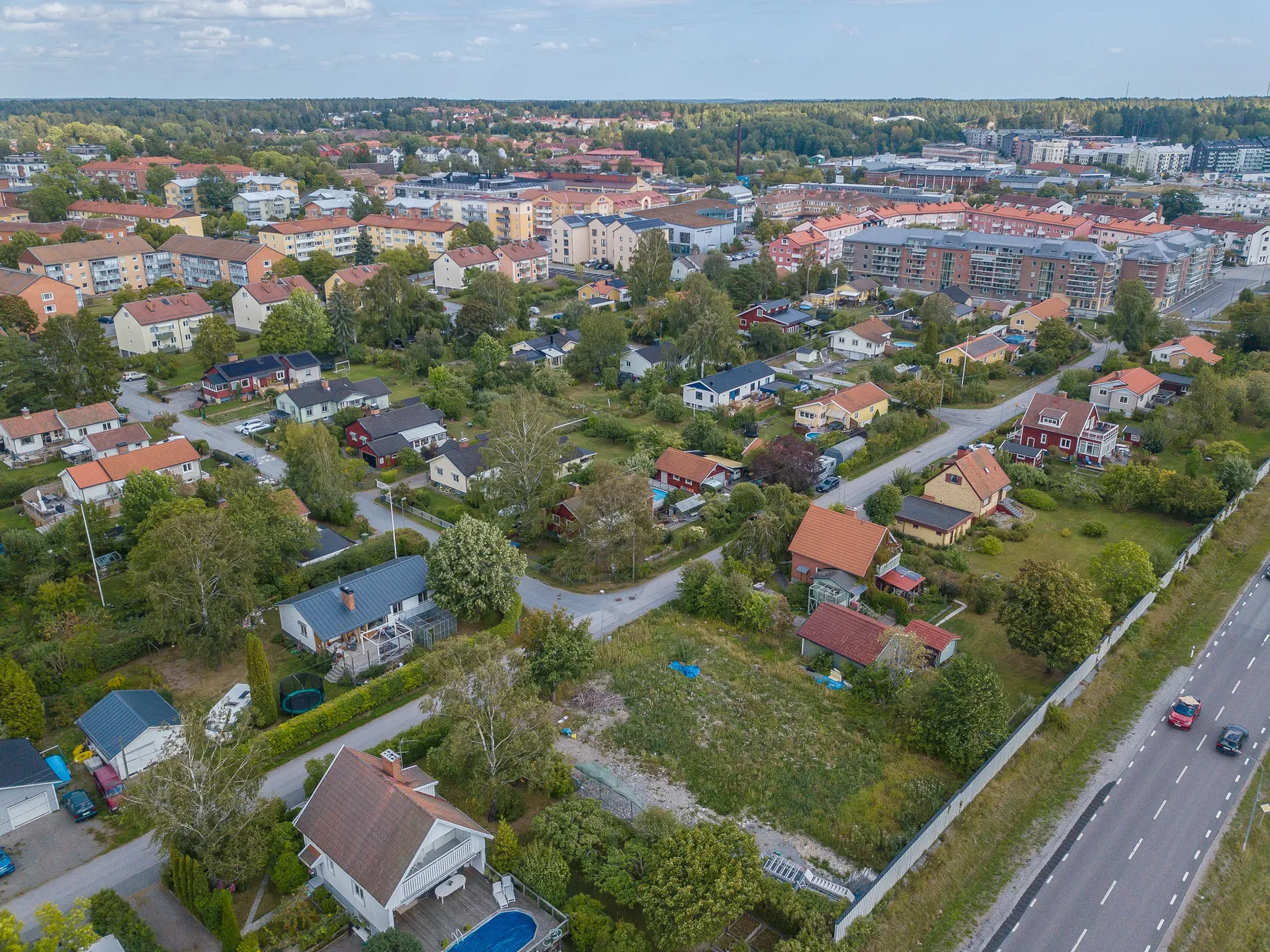 Tomt, Centralvägen 25 B, Vallentuna Centrum, Vallentuna