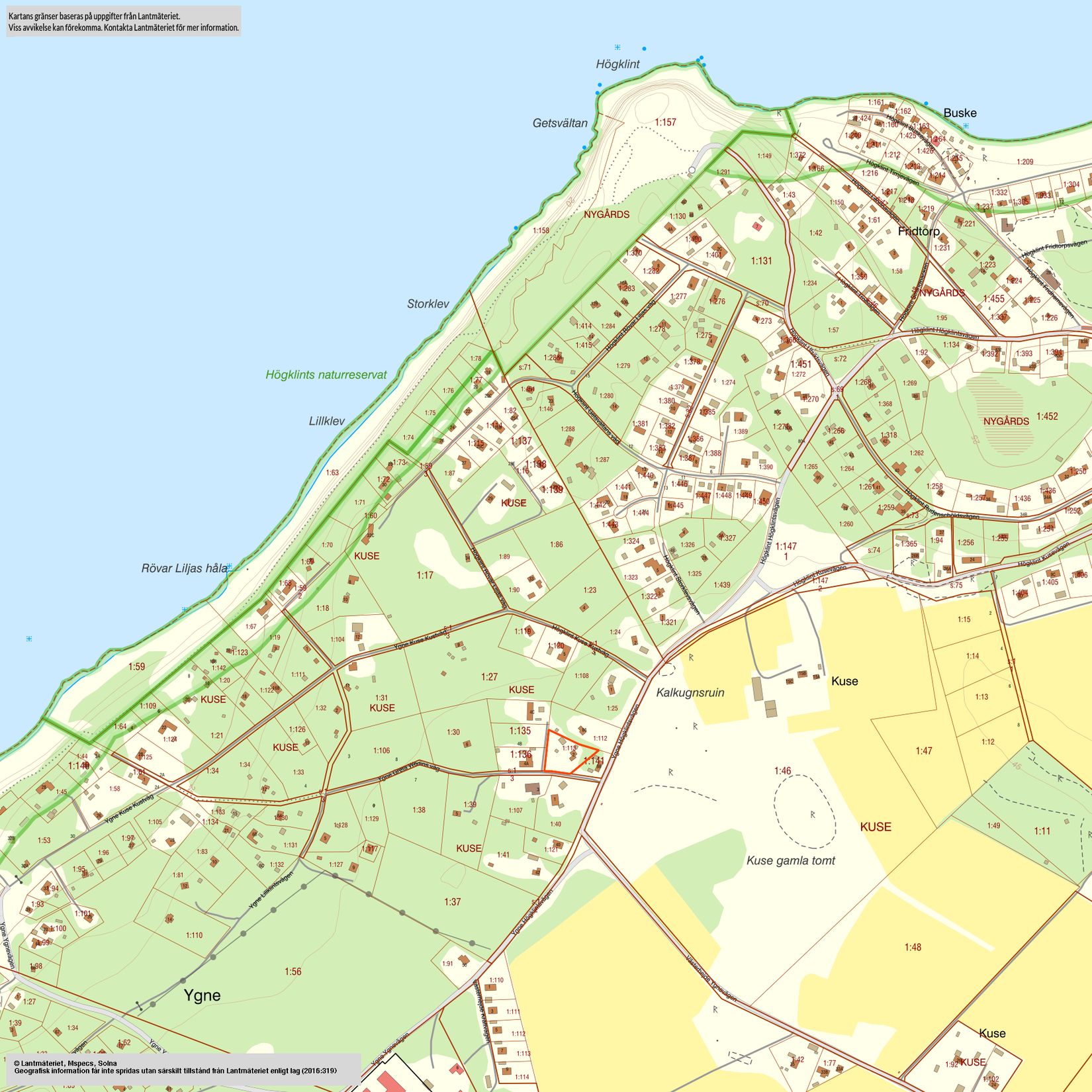 Villa, Ygne Greta Wedins väg 2, Gotland