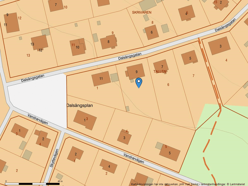 Villa, Dalsängsgatan 9, Strängnäs Centrum, Strängnäs