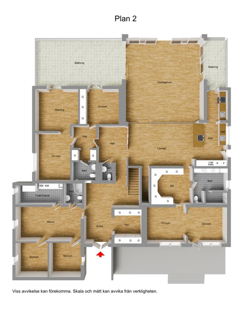 Villa, Strandvägen 18B, Kalmarsand/Fånäs, Håbo