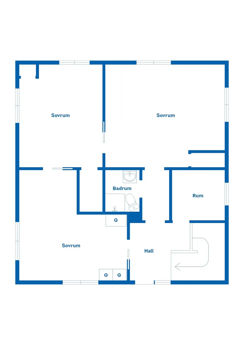 Villa, Bäckebovägen 15, Tallåsen, Ljusdal