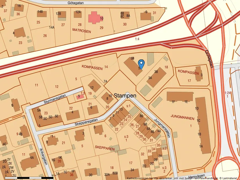 Bostadsrätt, Jungmansgatan 5A, Stampen - Centralt, Alingsås