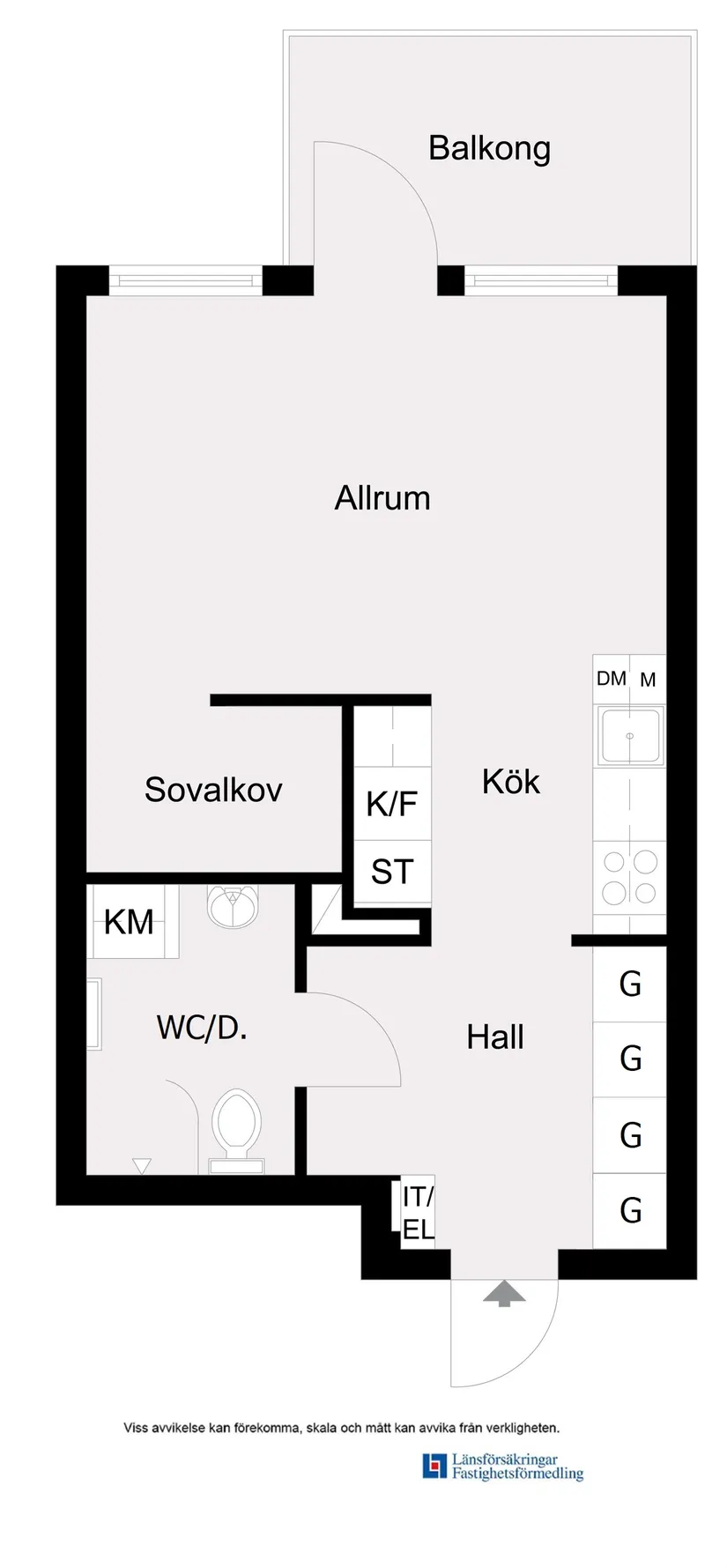 Bostadsrätt, Tegelvägen 1B, Centralt, Upplands Väsby