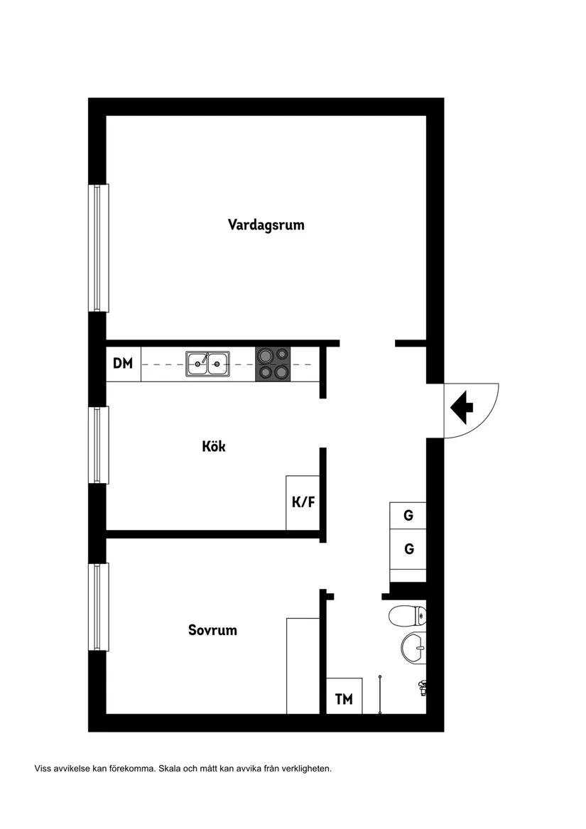 Bostadsrätt, Granvägen 45, Brunnsberg, Varberg