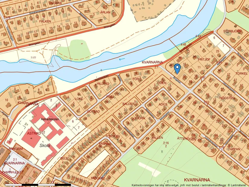 Villa, Brogatan 3, Astrad, Ljungby