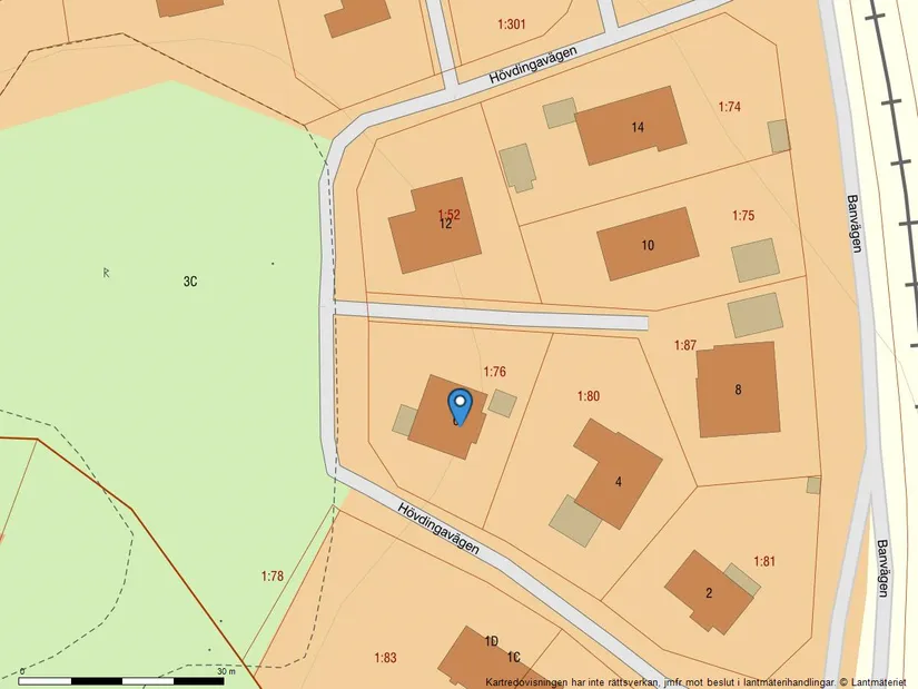 Villa, Hövdingavägen 6, Vallentuna Centrum, Vallentuna