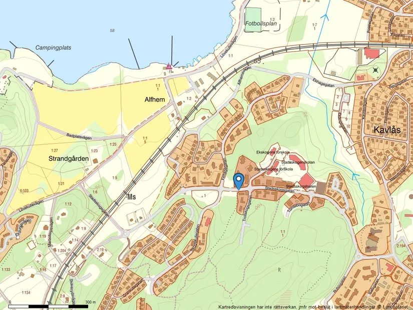 Bostadsrätt, Stadsskogsgatan 46, Stadsskogen, Alingsås