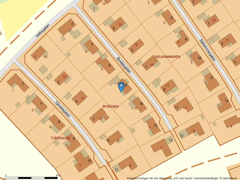 Villa, Bysågsgatan 8, Norra Vallby, Västerås