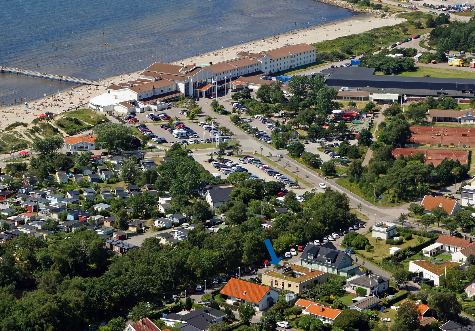 Villa, Strandstugevägen 29, Skrea Strand, Falkenberg