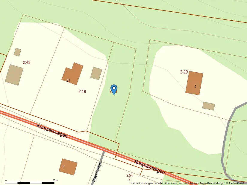 Tomt, Kungälvsvägen 81 (Närmsta adress. Ny adress ej fastställd ännu)., Laggarebacken, Alingsås