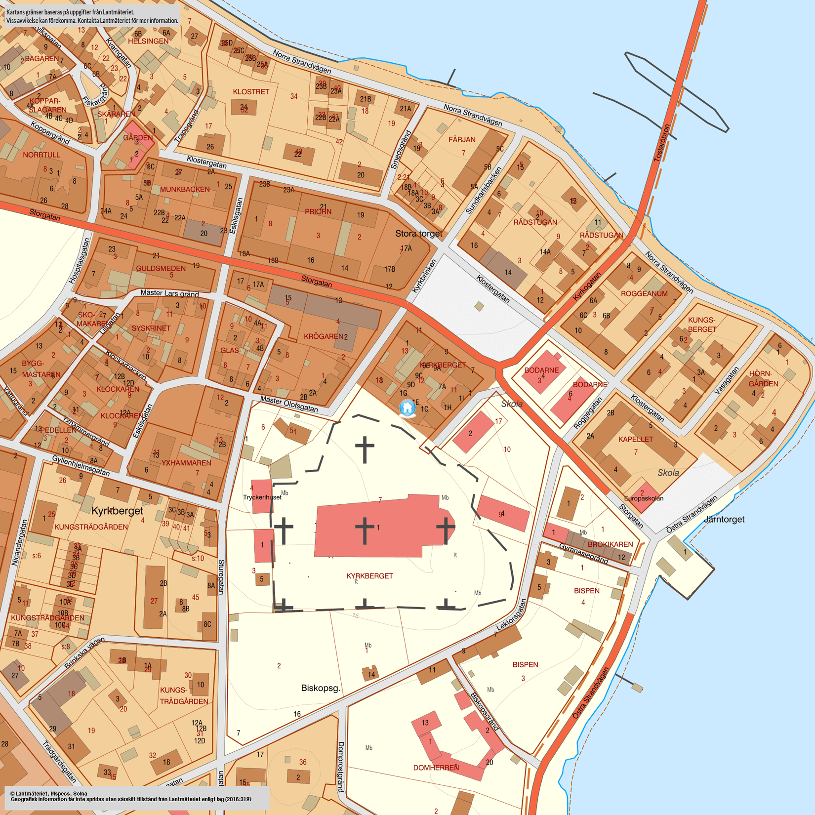 Bostadsrätt, Kyrkogatan 1F, Centralt vid Kyrkberget, Strängnäs