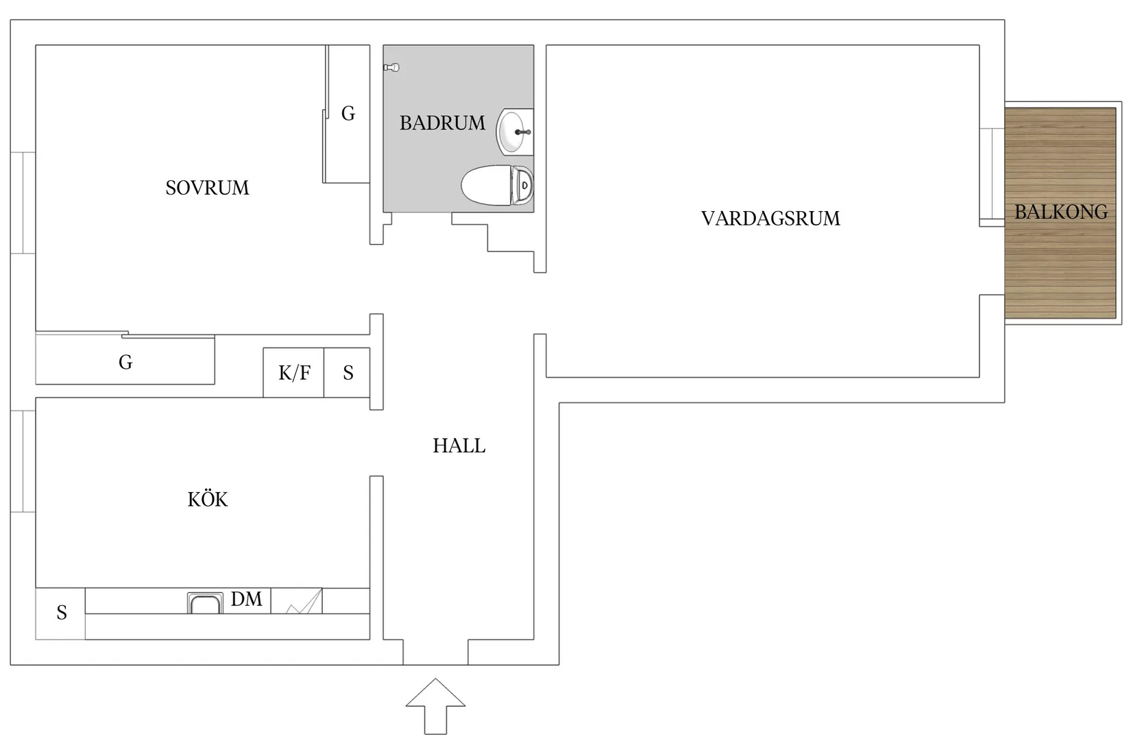 Bostadsrätt, Hökegårdsgatan 4A, Krokslätt, Mölndal