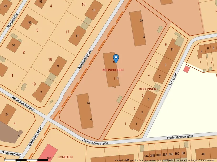 Bostadsrätt, Blåsbackegatan 6A, Centralt Öster, Halmstad