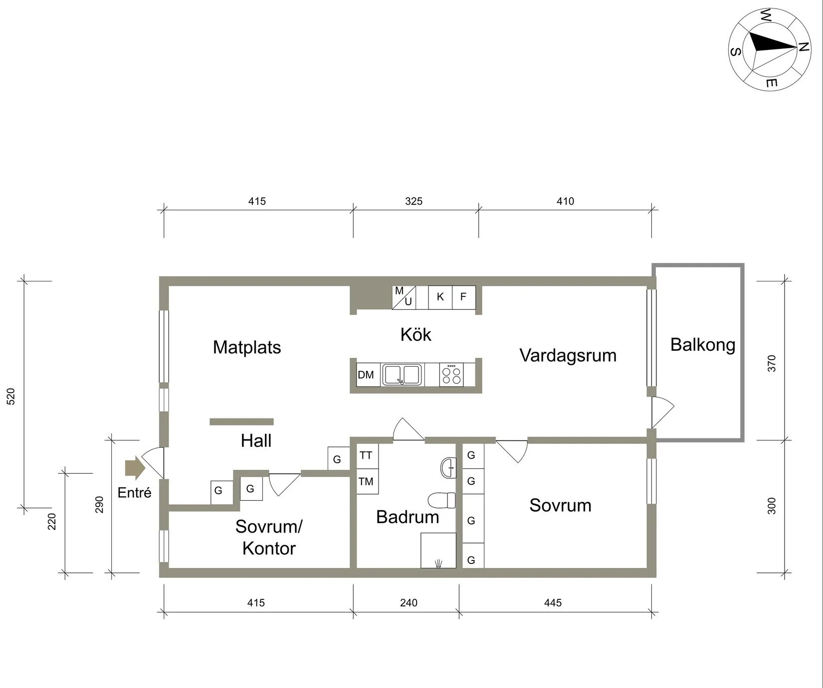 Bostadsrätt, Gamla Kronvägen 49, Partille
