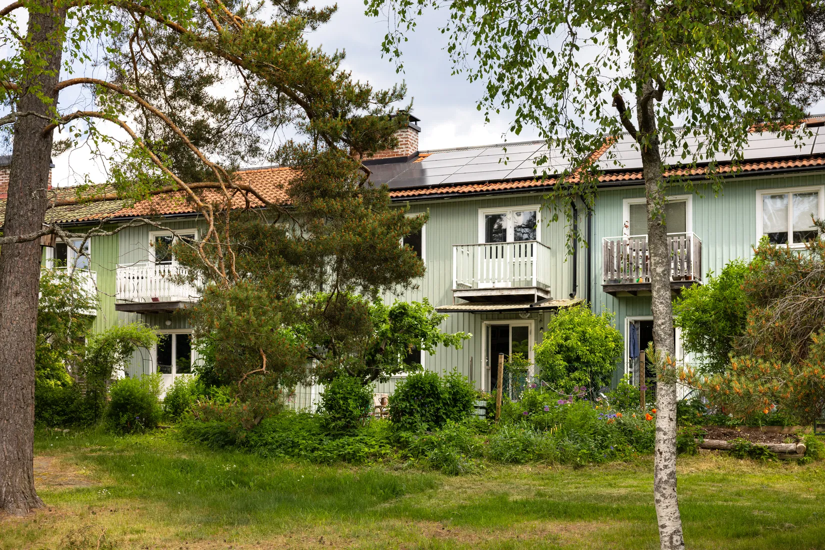 Radhus, Ljusnevägen 78, Bagarmossen, Stockholm