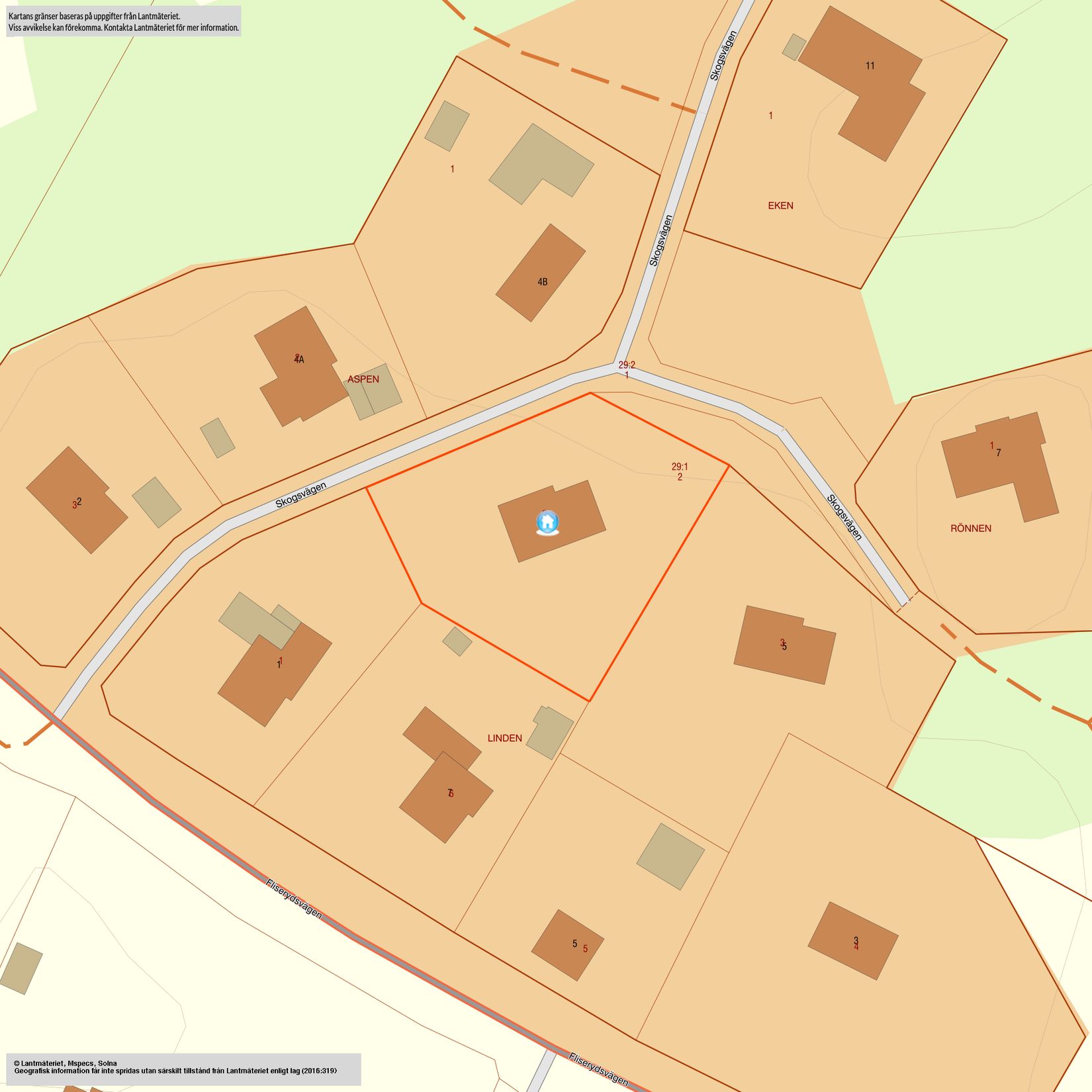Villa, Skogsvägen 3, Mölstad, Mönsterås