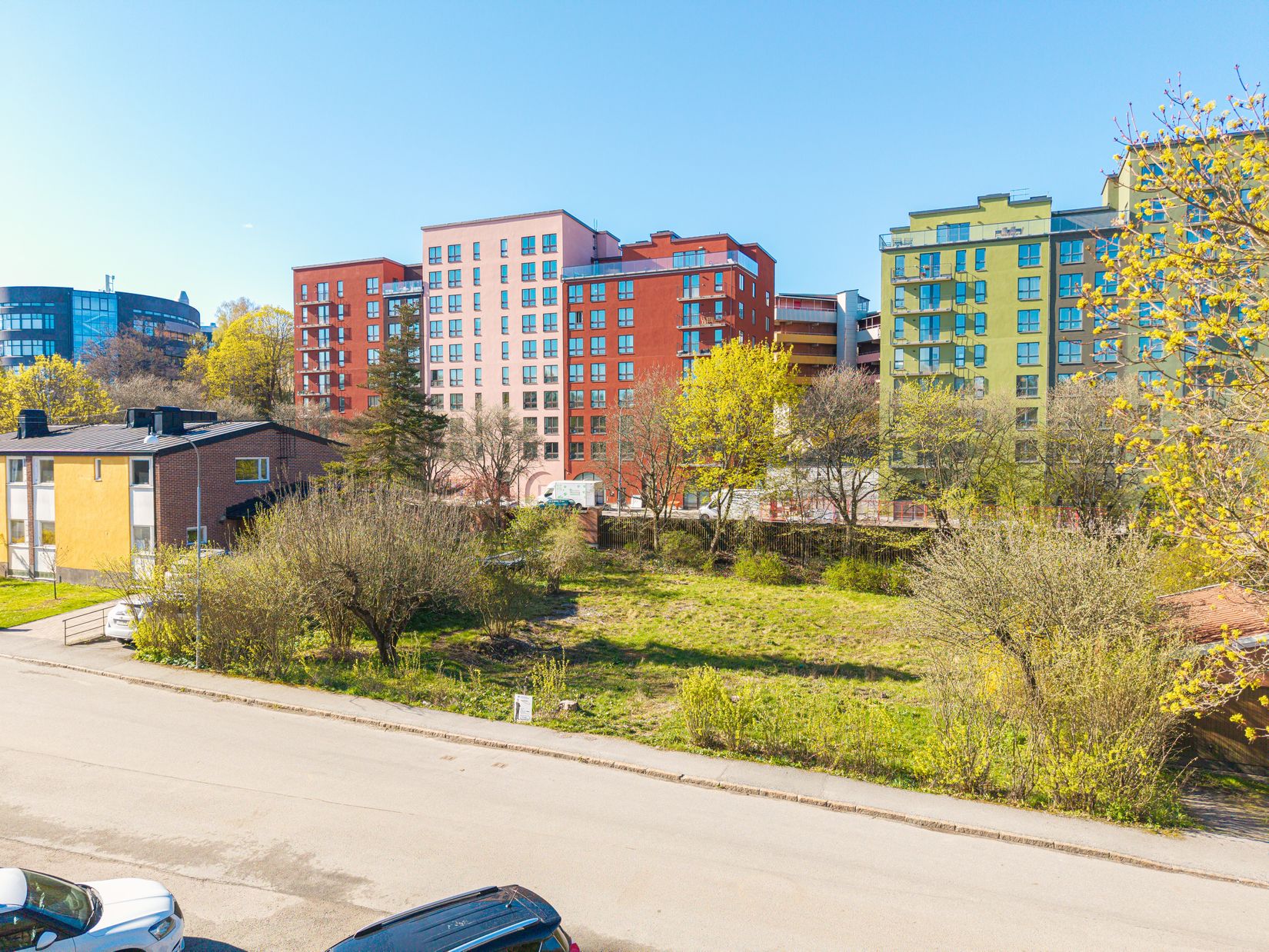 Tomt, Johan Olof Wallins väg 3, Karolinska, Solna