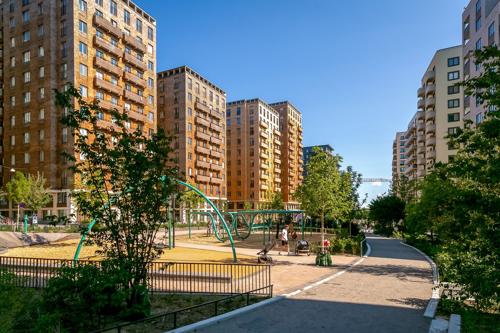 Tomt, Johan Olof Wallins väg 3, Karolinska, Solna