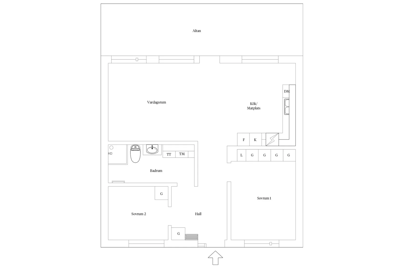 Bostadsrätt, Mellanvägen 12D, Sparsör, Borås