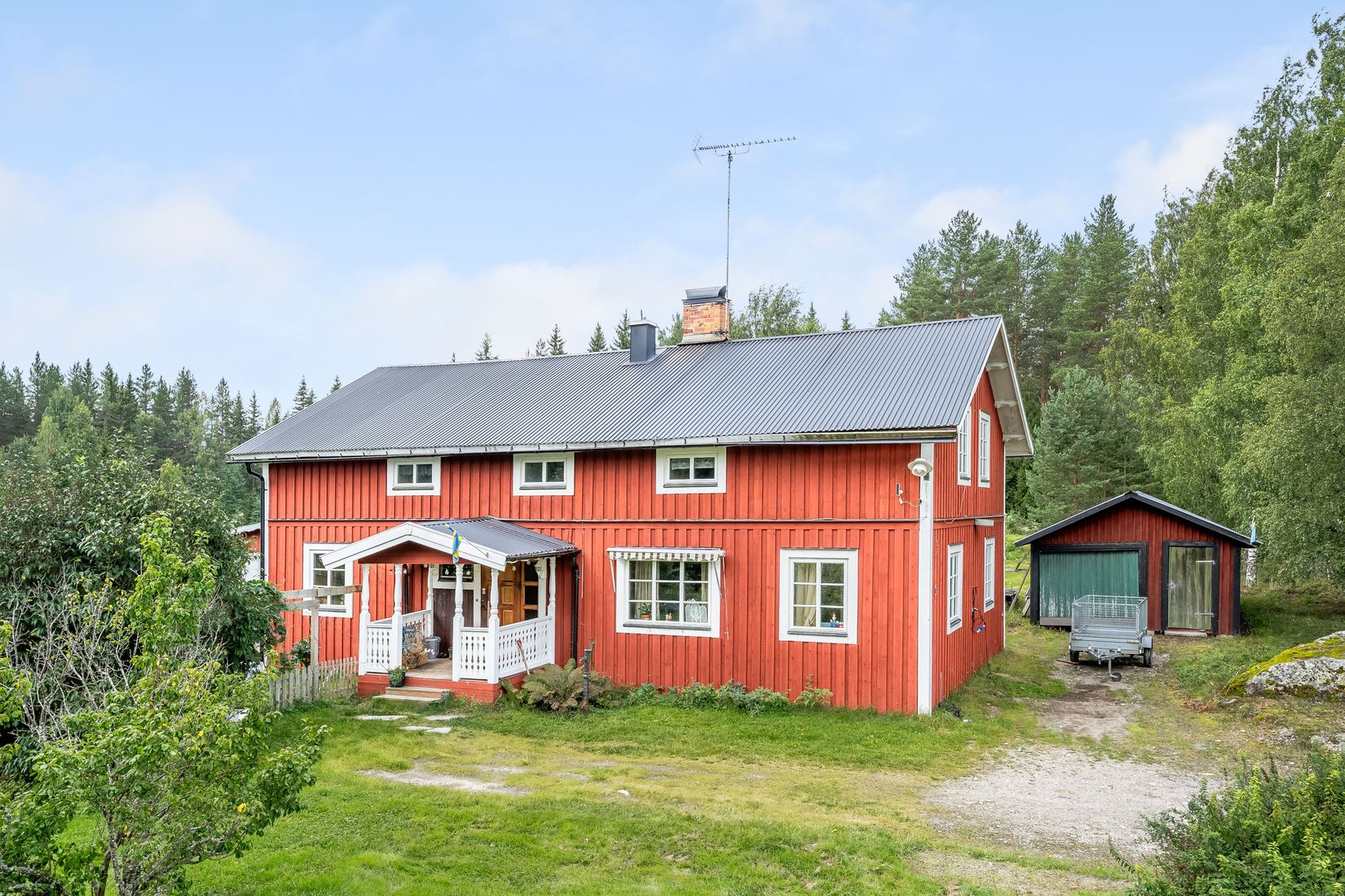 Gård/Skog, Sundsbrovägen 57 & 59, Ramsjö, Ljusdal