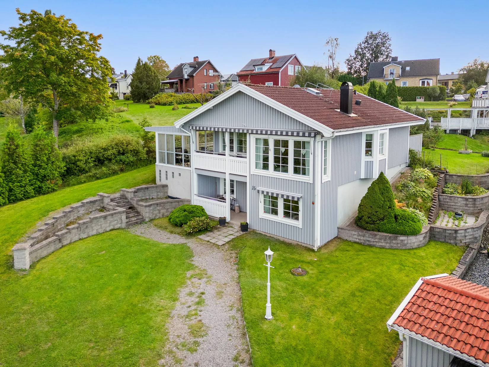 Villa, Stora Svängen 16, Nedre Aggerud, Karlskoga