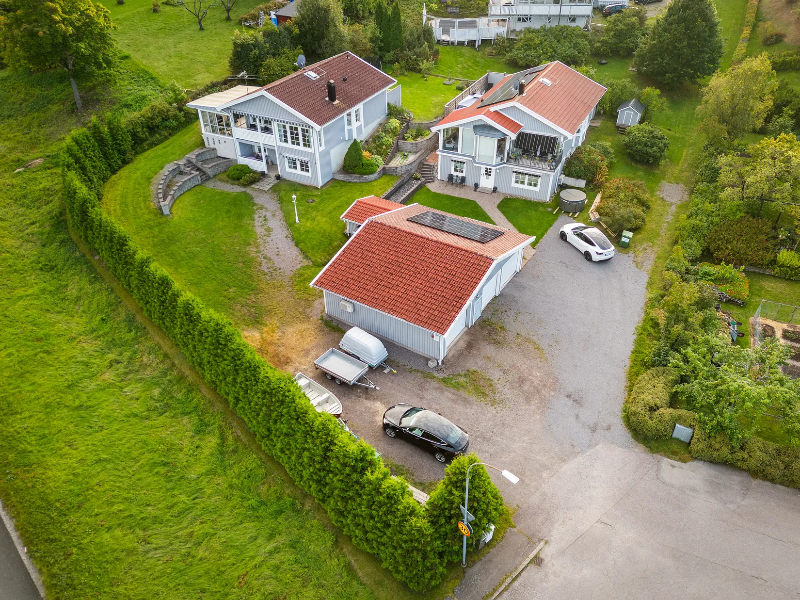 Villa, Stora Svängen 16, Nedre Aggerud, Karlskoga