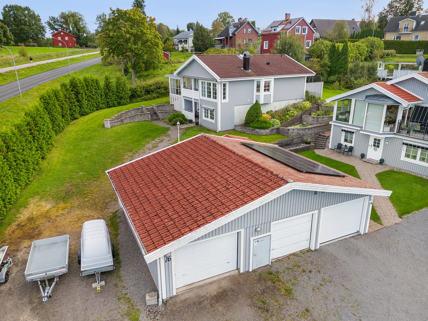 Villa, Stora Svängen 16, Nedre Aggerud, Karlskoga