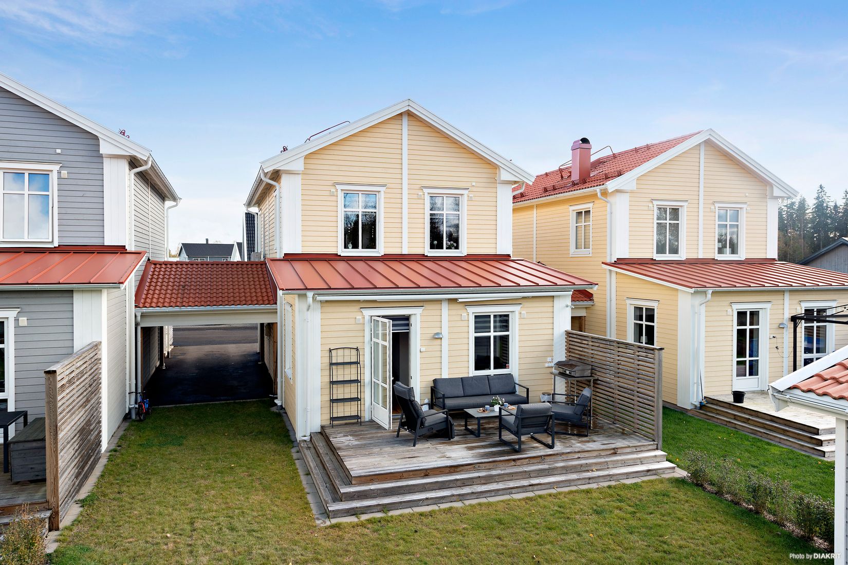 Radhus, Citronäppelgatan 22, Norra Alsberg, Nässjö