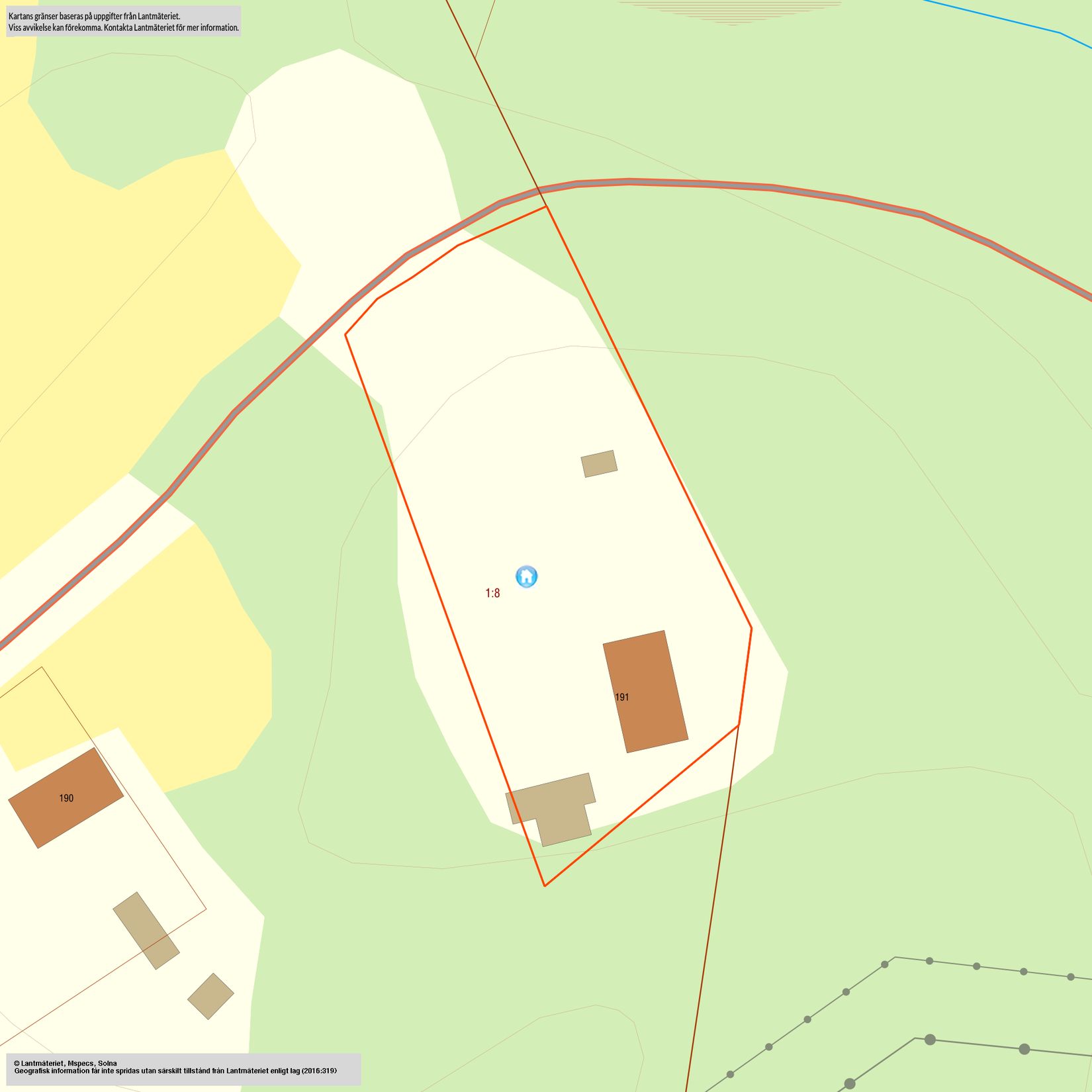 Villa, Högsjö 191, Kovland, Sundsvall