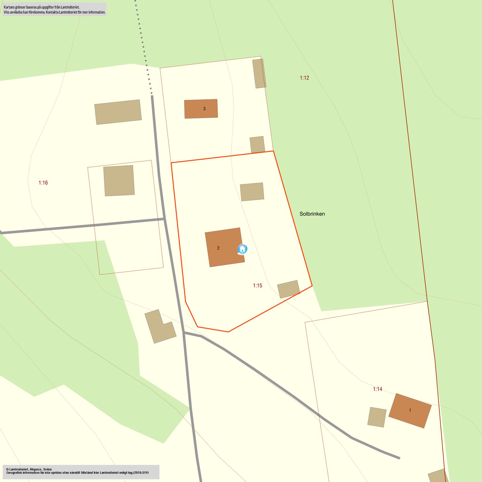 Villa, Grundbro Solbrinken 2, Strängnäs