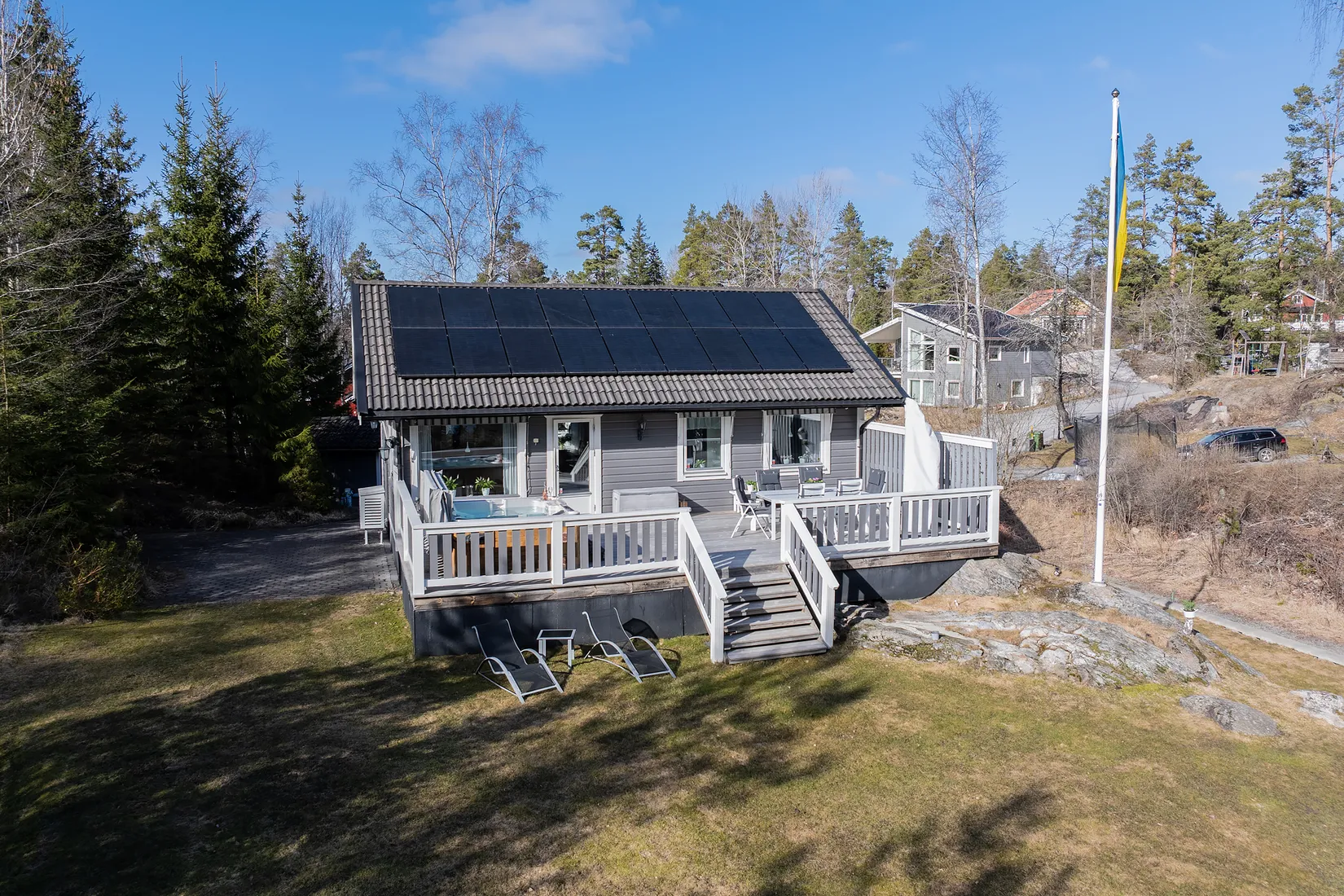 Villa, Abrahamsbergsvägen 26, Högmora, Huddinge