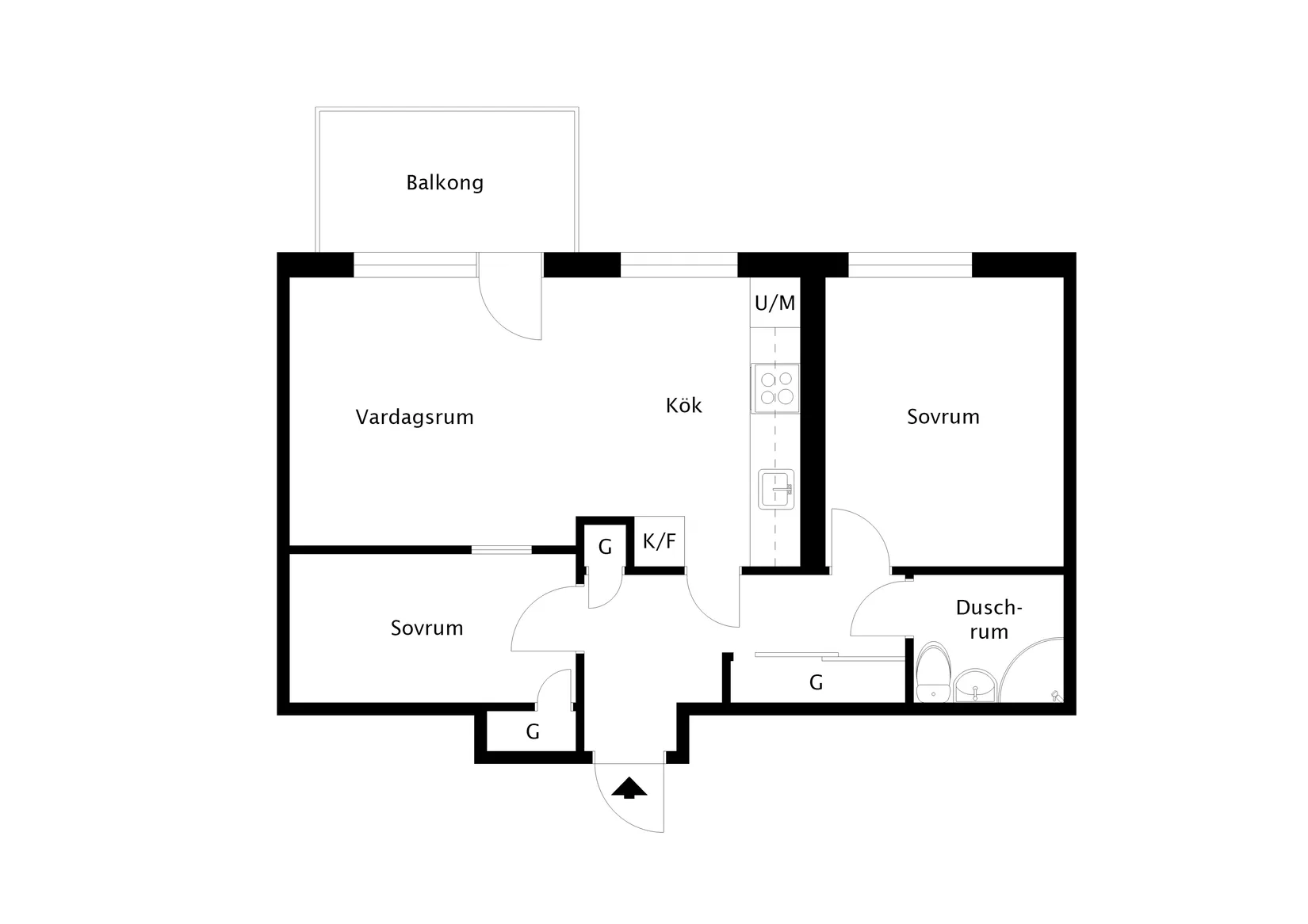 Bostadsrätt, Tornslingan 42, Trångsunds, Huddinge