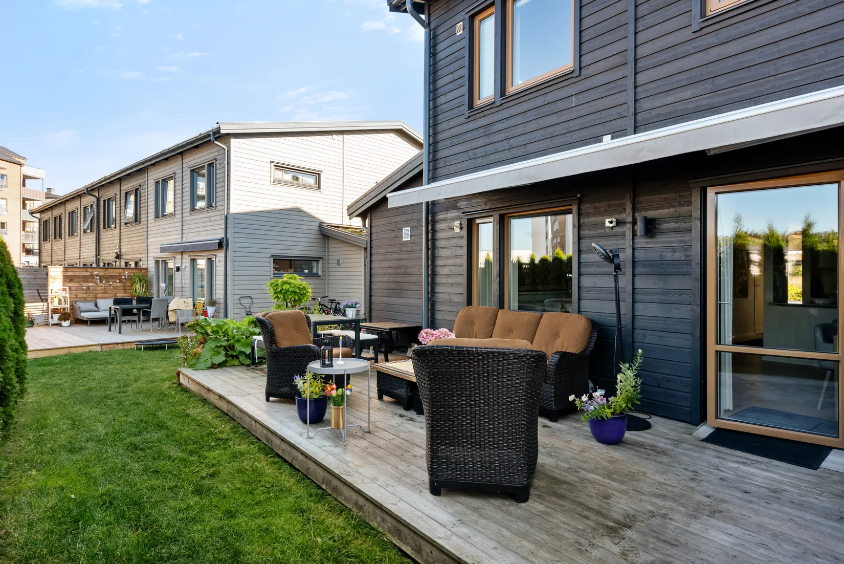 Radhus, Lövhagsvägen 23, Ullna Strand, Arninge, Täby