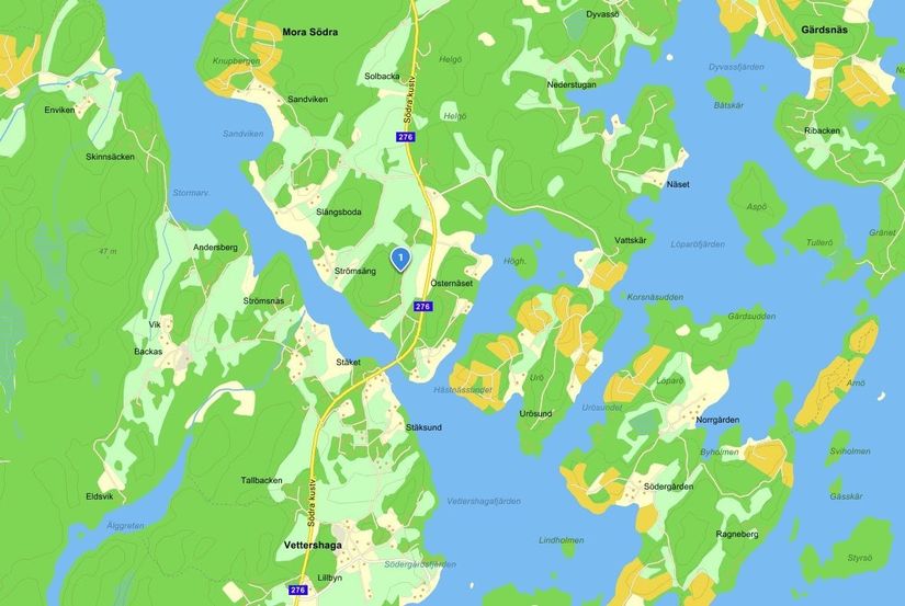 Tomt, Vettershaga norra byväg 18, Vettershaga, Norrtälje