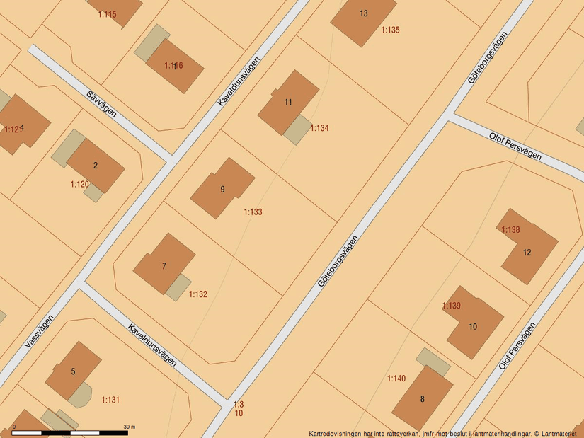 Villa, Kaveldunsvägen 9, Älvängen, Ale