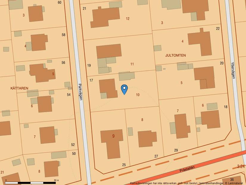 Villa, Parkvägen 17, Egna hem, Kristianstad