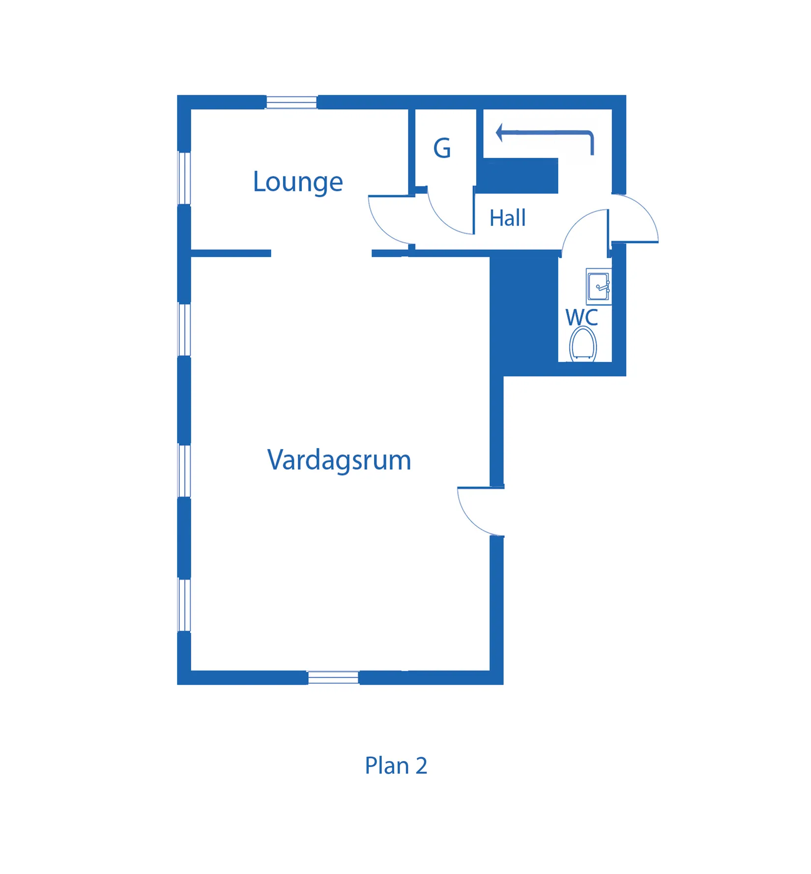Bostadsrätt, Byggmästargatan 5, Gävle Centrum, Gävle
