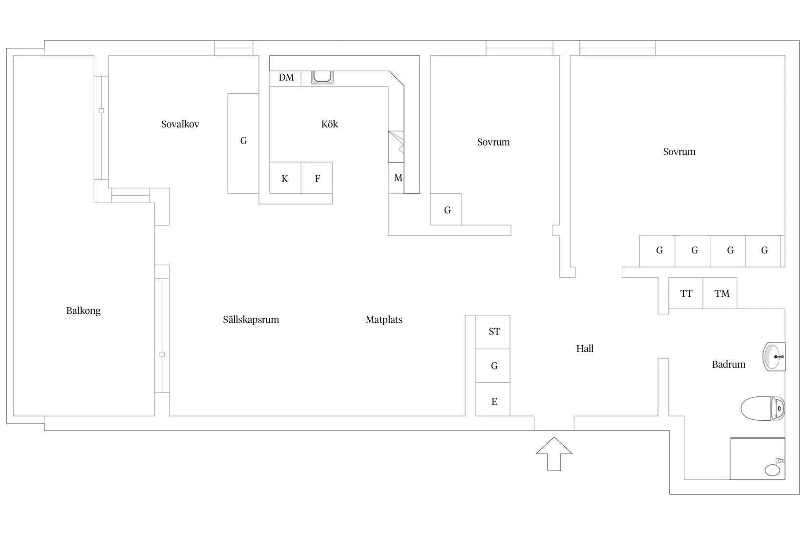 Bostadsrätt, Mor Eleonoras väg 6, Kungsbacka - Björkris, Kungsbacka