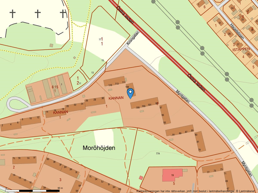 Bostadsrätt, Myntgatan 107, Moröhöjden, Skellefteå